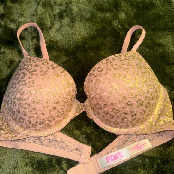 PINK Victoria's Secret Other - Pink Leopard Print Bra by PINK Victoria's Secret